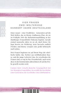 Zusatzmaterial U4 978 3 499 27213 4 von Töchter einer neuen Zeit von Carmen Korn