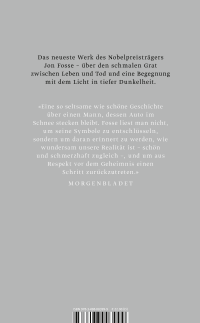 Zusatzmaterial 9783498003999 U4 von Ein Leuchten von Jon Fosse