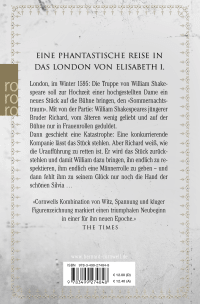 Zusatzmaterial 9783499274848 U4 von Narren und Sterbliche von Bernard Cornwell