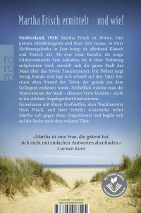 Zusatzmaterial 9783499007545 U4 von Frisch ermittelt: Der Fall Vera Malottke von Christiane Franke, Cornelia Kuhnert