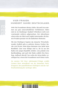 Zusatzmaterial 9783499272141 U4 von Zeiten des Aufbruchs von Carmen Korn