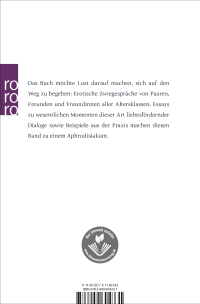 Zusatzmaterial 9783499604331 U4 von Worte der Liebe: Erotische Zwiegespräche: Ein Elixier für Paare von Michael Lukas Moeller