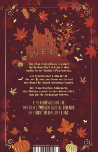 Zusatzmaterial 9783499020438 U4 von Herbstlichtzauber von Sophie Jomain
