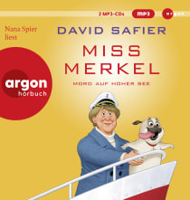 Hörbuchcover von Miss Merkel: Mord auf hoher See von David Safier, wird gesprochen von Nana Spier