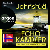 Hörbuchcover von Echokammer: Thriller von Ingar Johnsrud, wird gesprochen von Tim Gössler