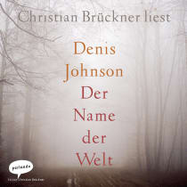 Hörbuchcover von Der Name der Welt von Denis Johnson, wird gesprochen von Christian Brückner