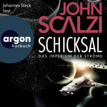 Hörbuchcover von Schicksal – Das Imperium der Ströme 3: Roman von John Scalzi, wird gesprochen von Johannes Steck