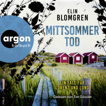 Hörbuchcover von Mittsommertod: Ein Fall für Lorenz und Lund von Elin Blomgren, wird gesprochen von Tim Gössler