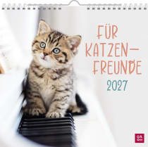 Produktbild von Wandkalender 2027: Für Katzenfreunde