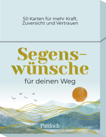 Produktbild von Affirmationskarten: Segenswünsche für deinen Weg: 50 Karten für mehr Kraft, Zuversicht und Vertrauen von Julia Buck