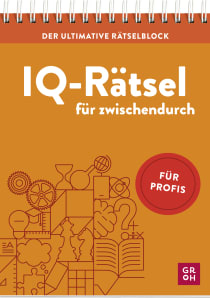 Produktbild von Der ultimative Rätselblock – IQ-Rätsel für zwischendurch : Für Profis von Martin Simon