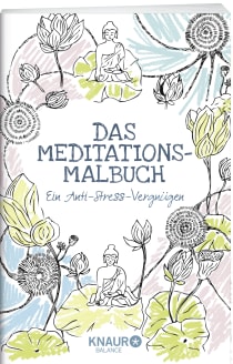Buchcover von The Meditation Colouring Book: Ein Anti-Stress-Vergnügen