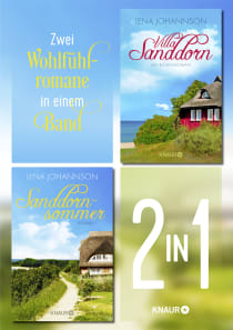 Buchcover von Die Sanddorn-Reihe Band 1 & 2. Liebesroman-Bundle mit sommerlichem Rügen-Feeling: Sanddornsommer & Villa Sanddorn. Zwei Wohlfühlromane in einem Band