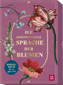 Produktbild von Die geheimnisvolle Sprache der Blumen – 50 Orakelkarten für das ganze Jahr