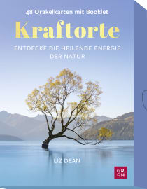 Produktbild von Kraftorte: 48 Orakelkarten mit Booklet  von Liz Dean