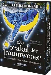 Buchcover von Das Orakel der Traumweber: 44 Schicksalskarten mit Anleitungsbuch von Colette Baron-Reid