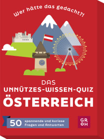 Produktbild von Wer hätte das gedacht?! Das Unnützes-Wissen-Quiz Österreich von Angelika Mandler-Saul