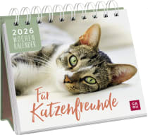 Produktbild von Mini-Wochenkalender 2026: Für Katzenfreunde