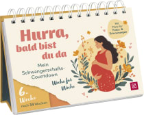 Produktbild von Hurra, bald bist du da: Mein Schwangerschafts-Countdown Woche für Woche von Julia Buck