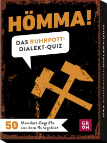 Produktbild von Hömma! Das Ruhrpott-Dialekt-Quiz: 50 Mundart-Begriffe aus dem Ruhrgebiet von Ingo Woelk