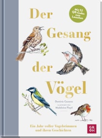 Produktbild von Der Gesang der Vögel: Ein Jahr voller Vogelstimmen und ihren Geschichten - Mit 52 QR-Codes zum Lauschen von Dominic Couzens