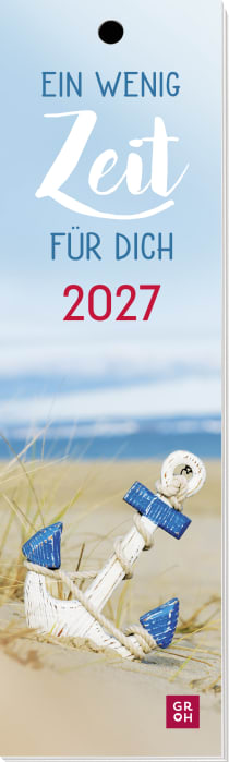 Produktbild von Lesezeichenkalender 2027: Ein wenig Zeit für dich