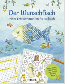 Produktbild von Der Wunschfisch. Mein Erstkommunion-Rätselbuch: Paare finden, Fehler suchen und weitere Bilderrätsel für Kinder ab 8 Jahren