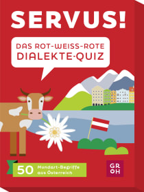 Produktbild von Servus! Das rot-weiß-rote Dialekte-Quiz von Angelika Mandler-Saul