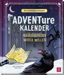 Produktbild von ADVENTure Kalender – Meisterdiebin wider Willen: Adventskalender mit 24 Türen zum Ausklappen von Jens Schumacher