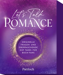 Produktbild von Gesprächskarten: Let's Talk Romance: Originelle Fragen und überraschende Hot Takes für Buch-Fans