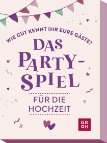 Produktbild von Wie gut kennt ihr eure Gäste? Das Partyspiel für die Hochzeit