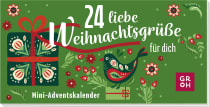 Produktbild von 24 liebe Weihnachtsgrüße für dich: Mini-Adventskalender