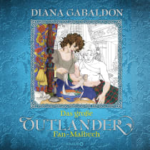 Buchcover von Das große Outlander Fan-Malbuch von Diana Gabaldon