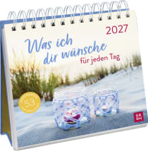 Produktbild von Postkartenkalender 2027: Was ich dir wünsche für jeden Tag
