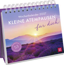 Produktbild von Wochenkalender 2027: Kleine Atempausen für dich von Kristin Funk