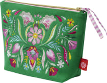 Produktbild von Fiesta del Sol Accessoirestasche bestickt, 18 x 24 cm, grün