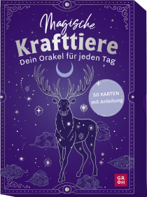Produktbild von Magische Krafttiere – Dein Orakel für jeden Tag: 50 Karten mit Anleitung