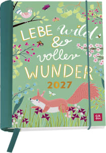 Produktbild von Buchkalender 2027: Lebe wild und voller Wunder