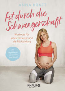 Buchcover von Fit Throughout Pregnancy: Workouts für jedes Trimester und die Rückbildung