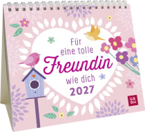 Produktbild von Mini-Kalender 2027: Für eine tolle Freundin wie dich