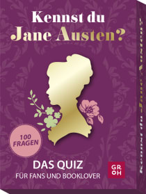 Produktbild von Kennst du Jane Austen?: Das knifflige Quiz mit 100 Fragen für Fans und Booklover von Tina Herold