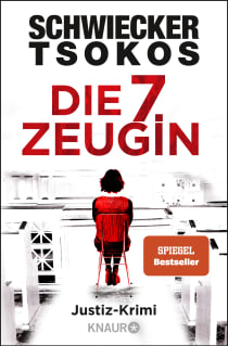 Buchcover von Die siebte Zeugin: Justiz-Krimi von Florian Schwiecker, Prof. Dr. Michael Tsokos