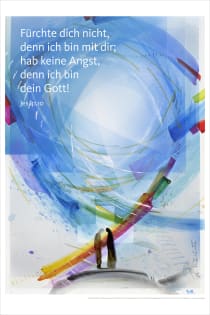 Buchcover von Jahreslosung Eberhard Münch 2027, Kunstdruck 40 x 60 cm von Eberhard Münch