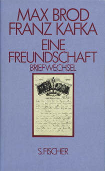 Buchcover von Eine Freundschaft Briefwechsel von Max Brod, Franz Kafka