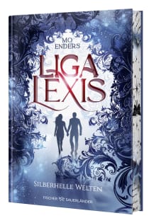 Buchcover von Liga Lexis – Silberhelle Welten von Mo Enders