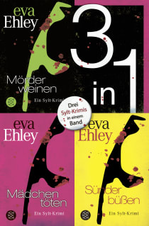 Buchcover von Mörder weinen / Mädchen töten / Sünder büßen - Drei Krimis in einem Band von Eva Ehley