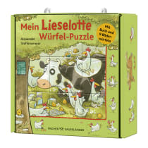 Buchcover von Mein Lieselotte Würfel-Puzzle: Mit 1 Buch und 9 Bilderwürfeln von Alexander Steffensmeier