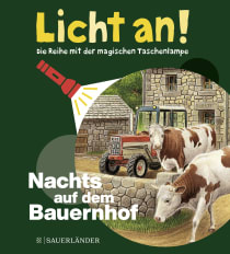 Buchcover von Nachts auf dem Bauernhof: Licht an!