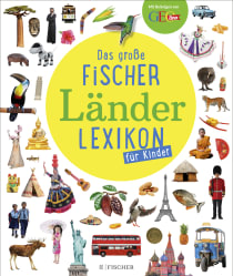 Buchcover von Das große Fischer Länderlexikon für Kinder von Liane Apel