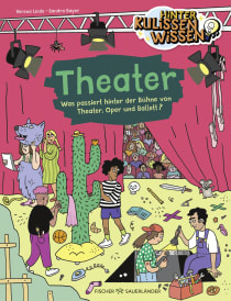 Buchcover von HinterKulissenWissen – Theater: Was passiert hinter der Bühne von Theater, Oper und Ballett? von Verena Linde
